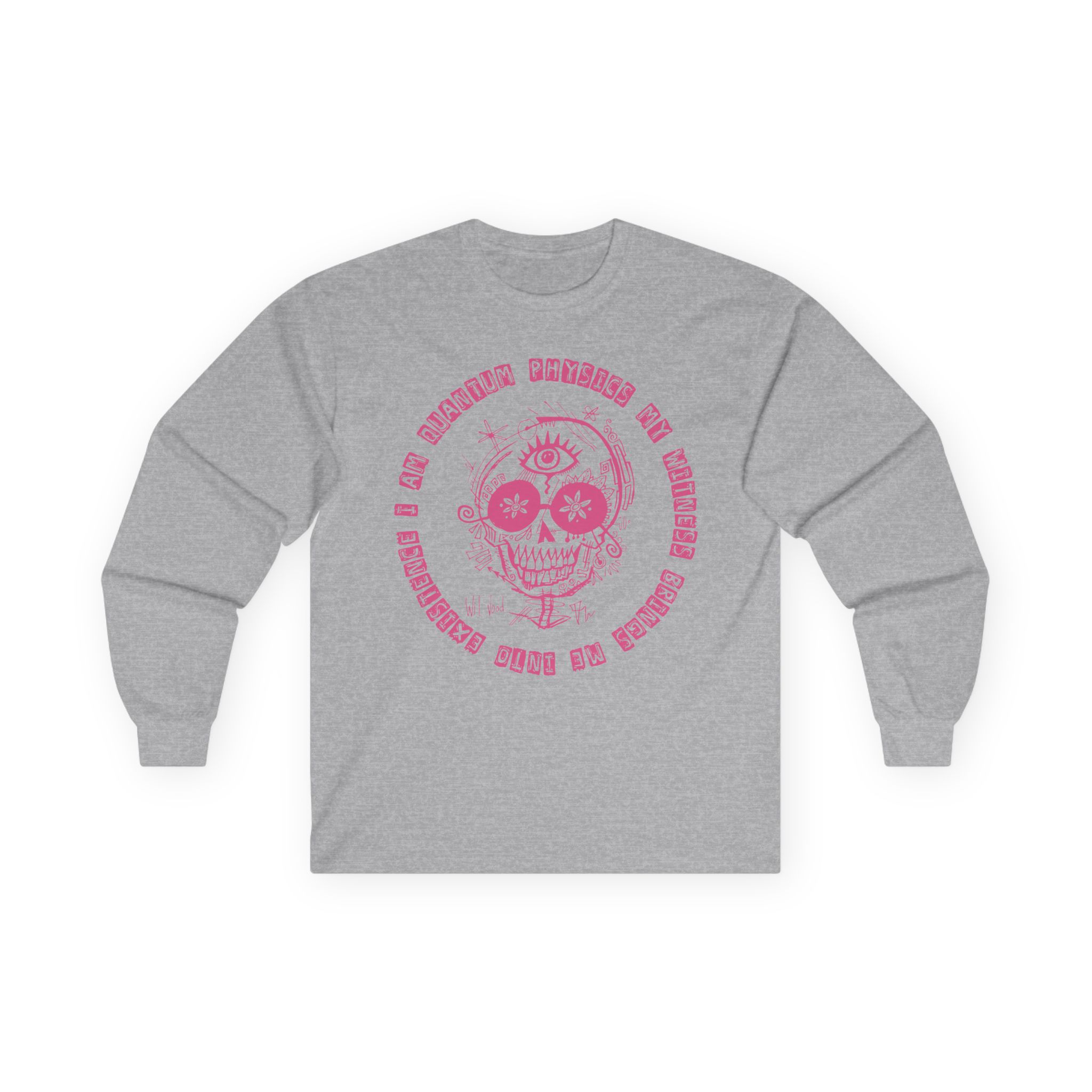 Will Wood I/me/myself Unisex Ultra Cotton Long Sleeve Tee - Image 5