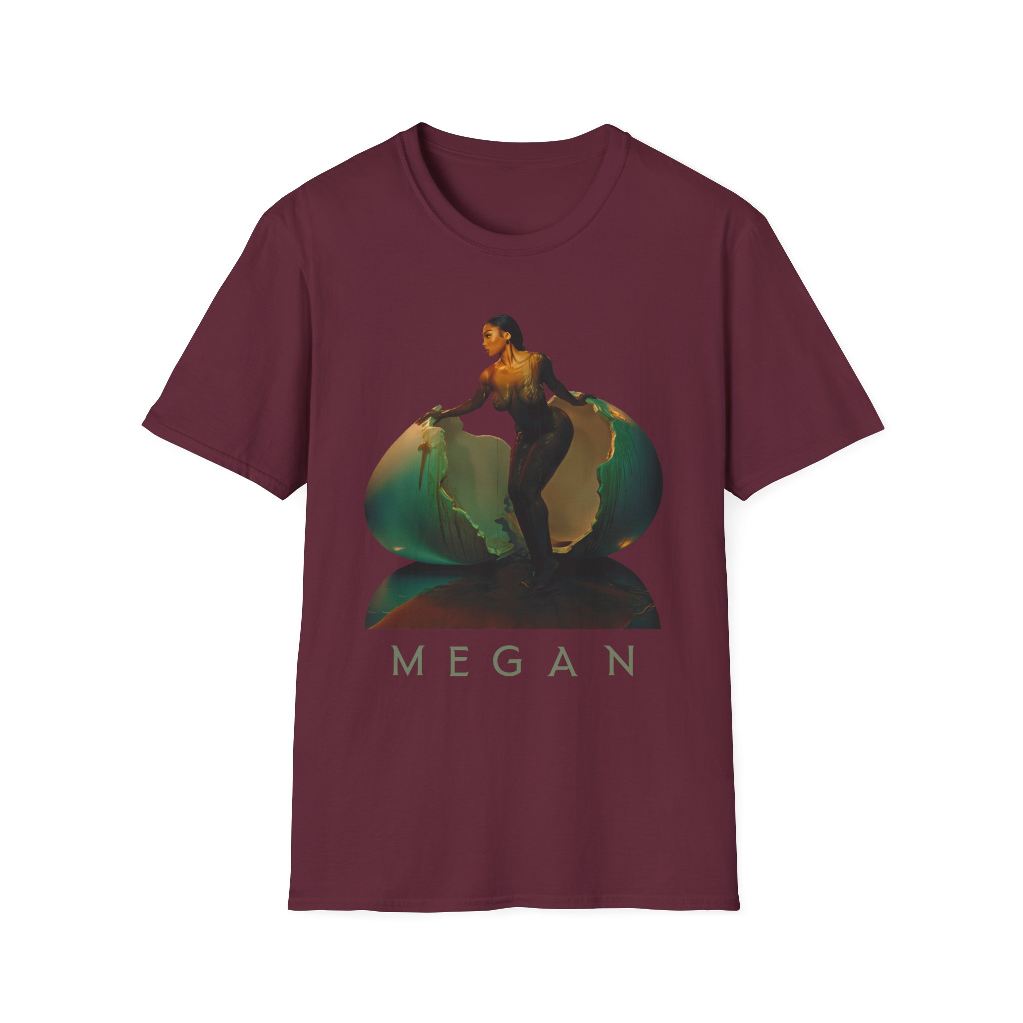 Megan Thee Stallion Egg Unisex Softstyle T-Shirt - Image 3