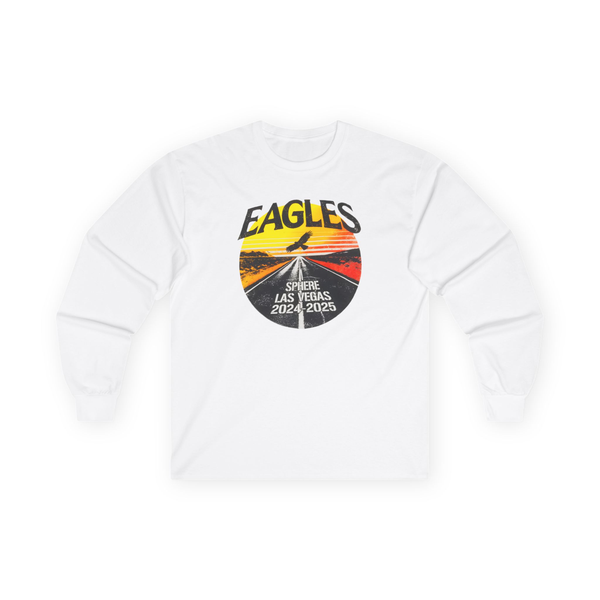 The Eagles Sphere 2024 / 2025 Sunset Unisex Ultra Cotton Long Sleeve Tee