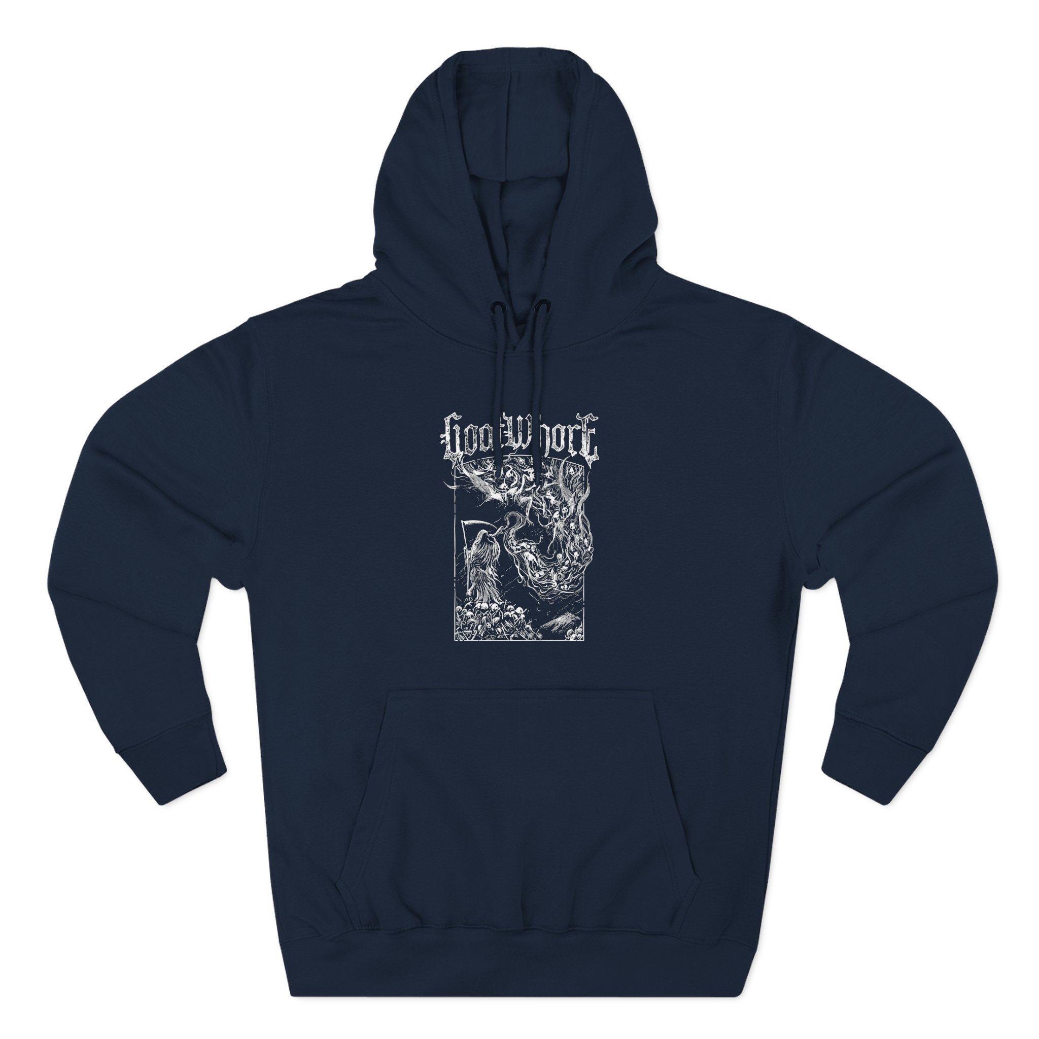 Goatwhore Three-Panel Fleece Hoodie - Image 7