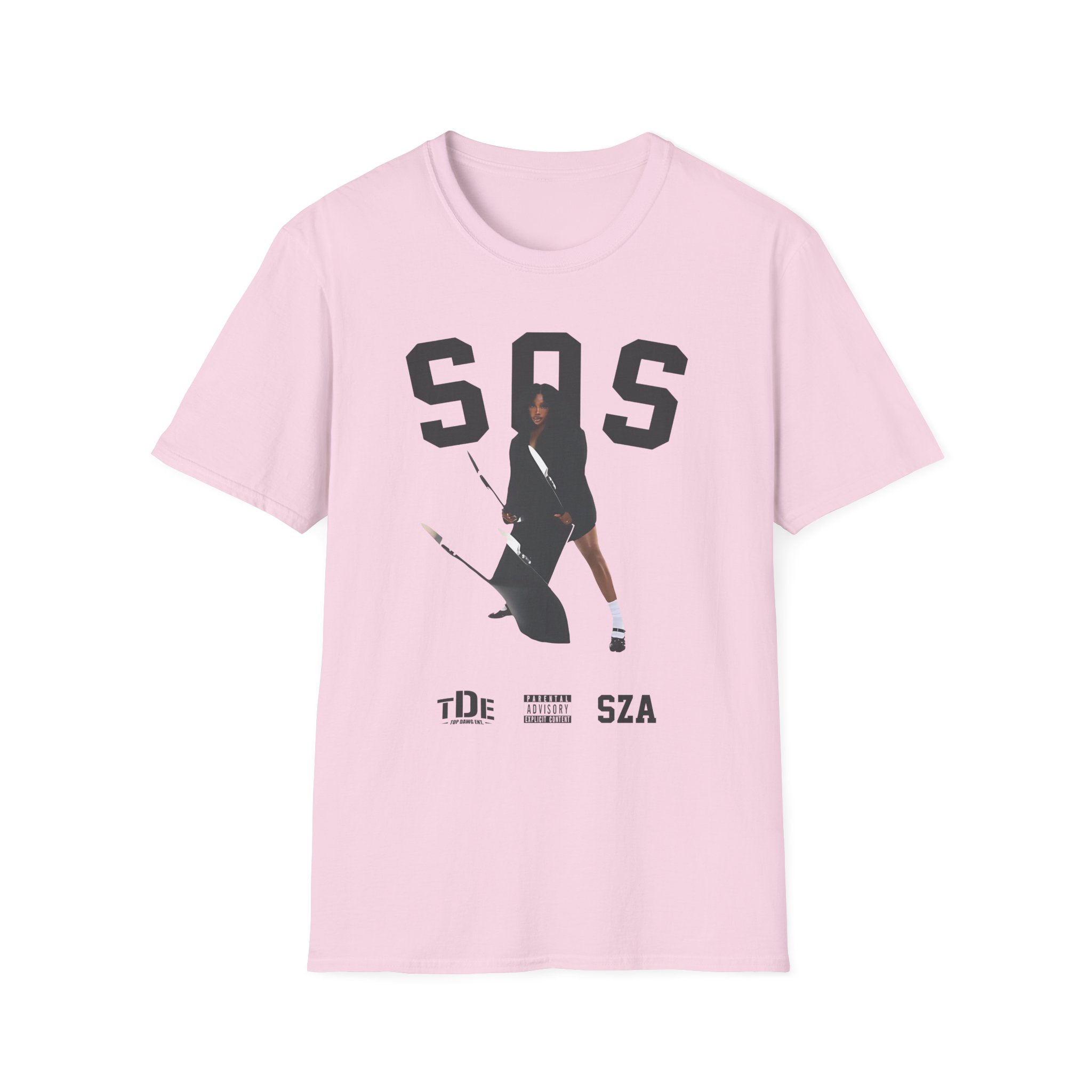 Sza Signature Kill Bill Tour Unisex Softstyle T-Shirt - Image 17