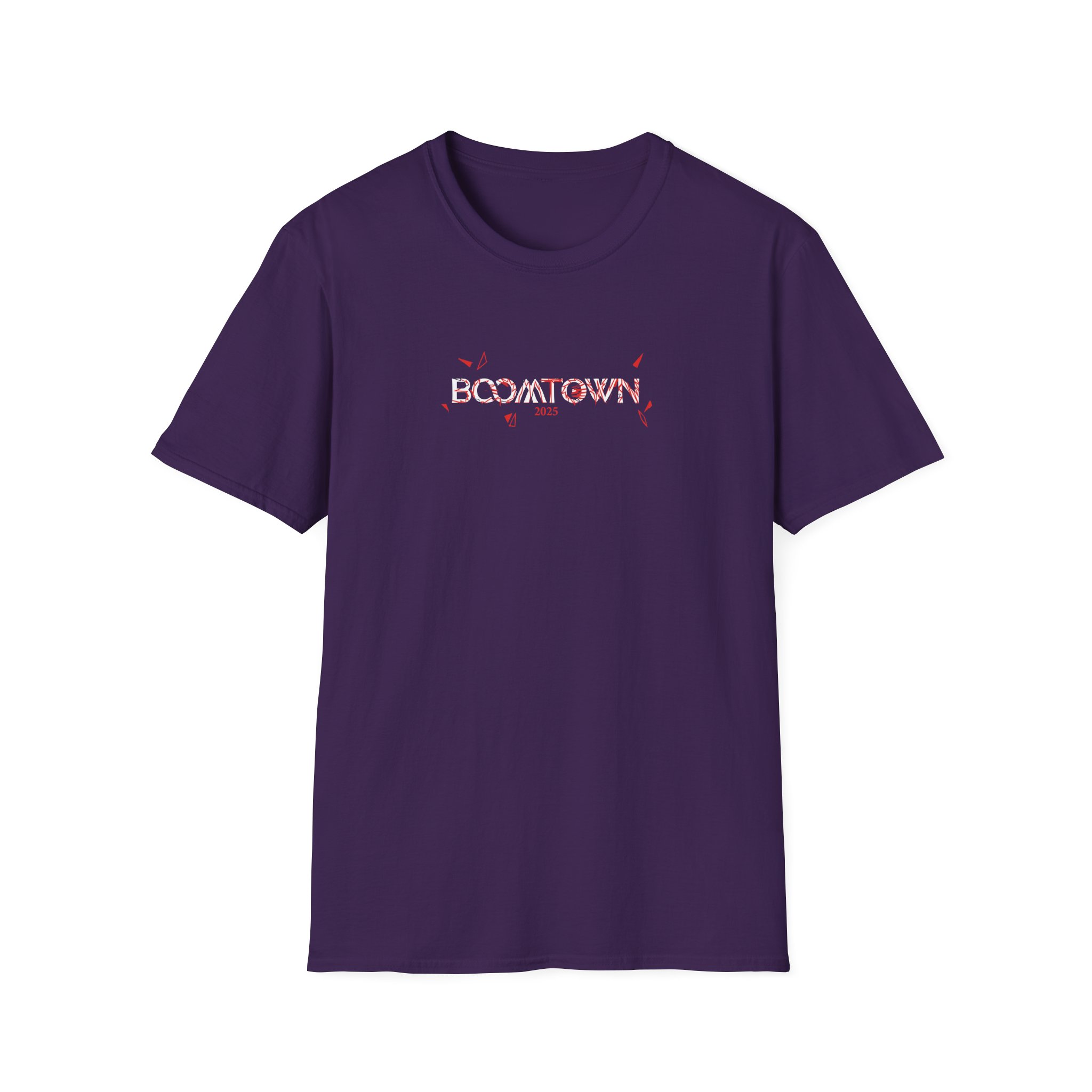 Boomtown Mono Unisex Softstyle T-Shirt - Image 7