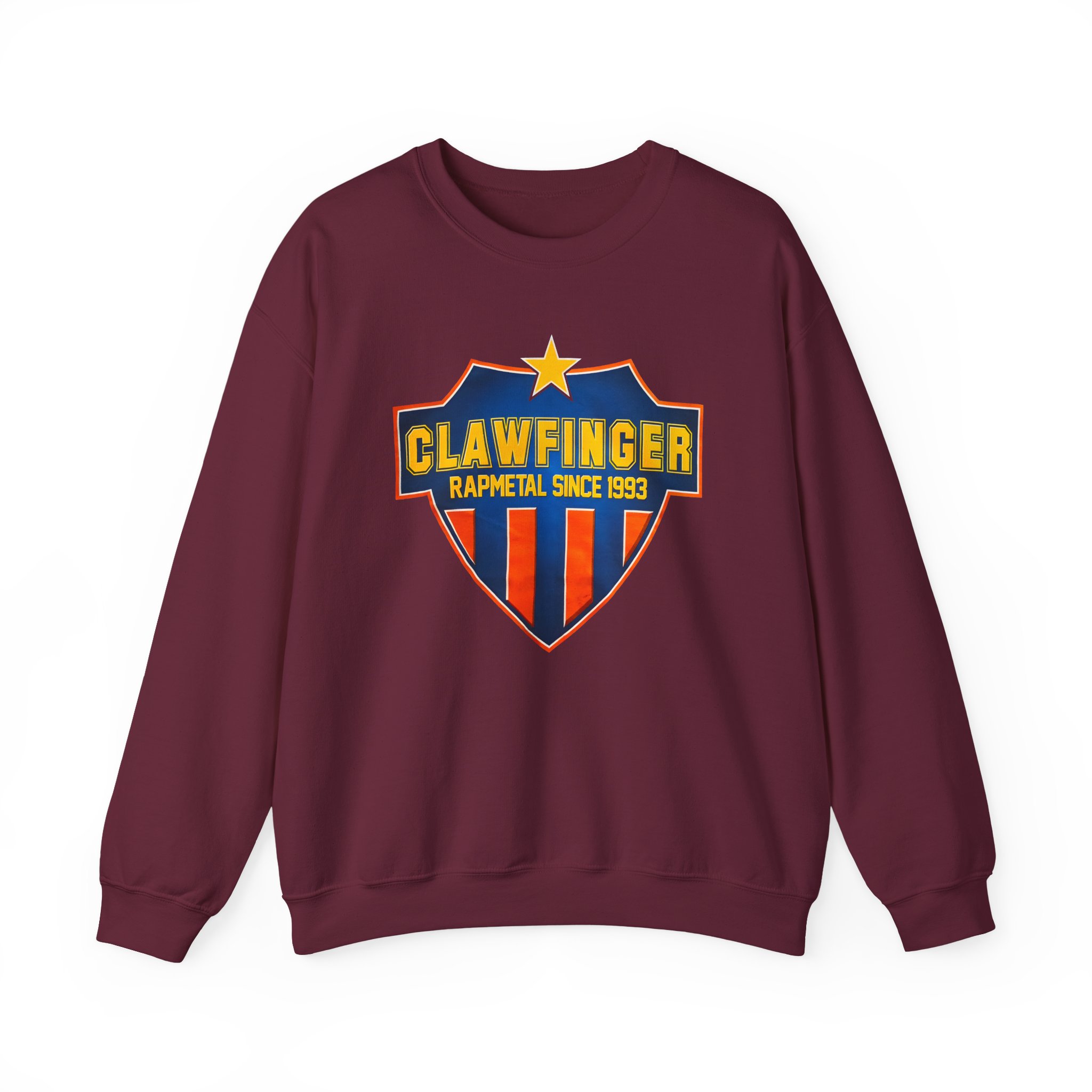 Clawfinger Rapmetal Since 1993 Unisex Heavy Blend™ Crewneck Sweatshirt - Image 3