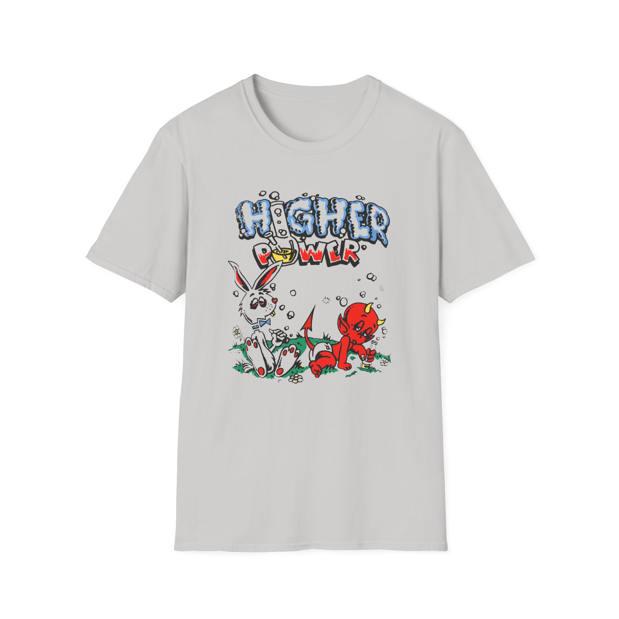 Higher Power Stoned Again Unisex Softstyle T-Shirt - Image 5