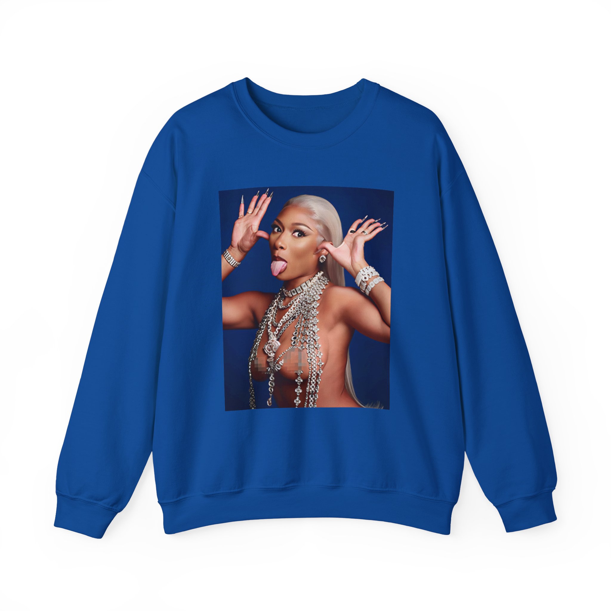 Megan Thee Stallion Hiss Tina Snow Unisex Heavy Blend™ Crewneck Sweatshirt - Image 19