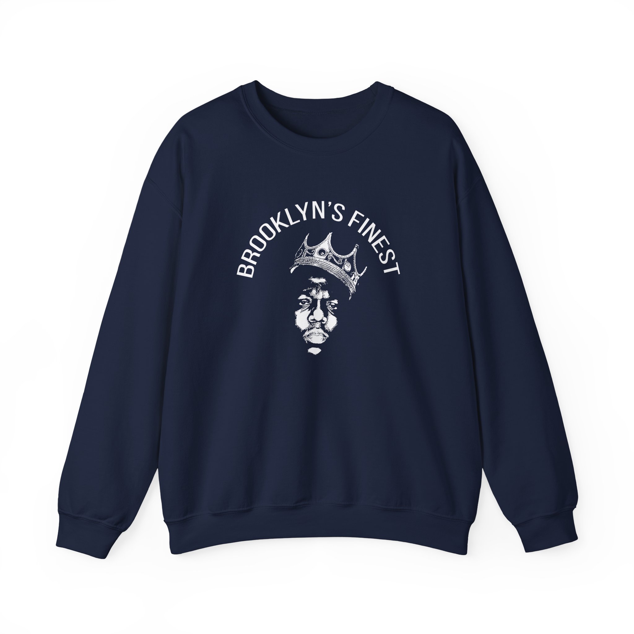 Biggie Smalls Brooklyn's Finest Unisex Heavy Blend™ Crewneck Sweatshirt - Image 7