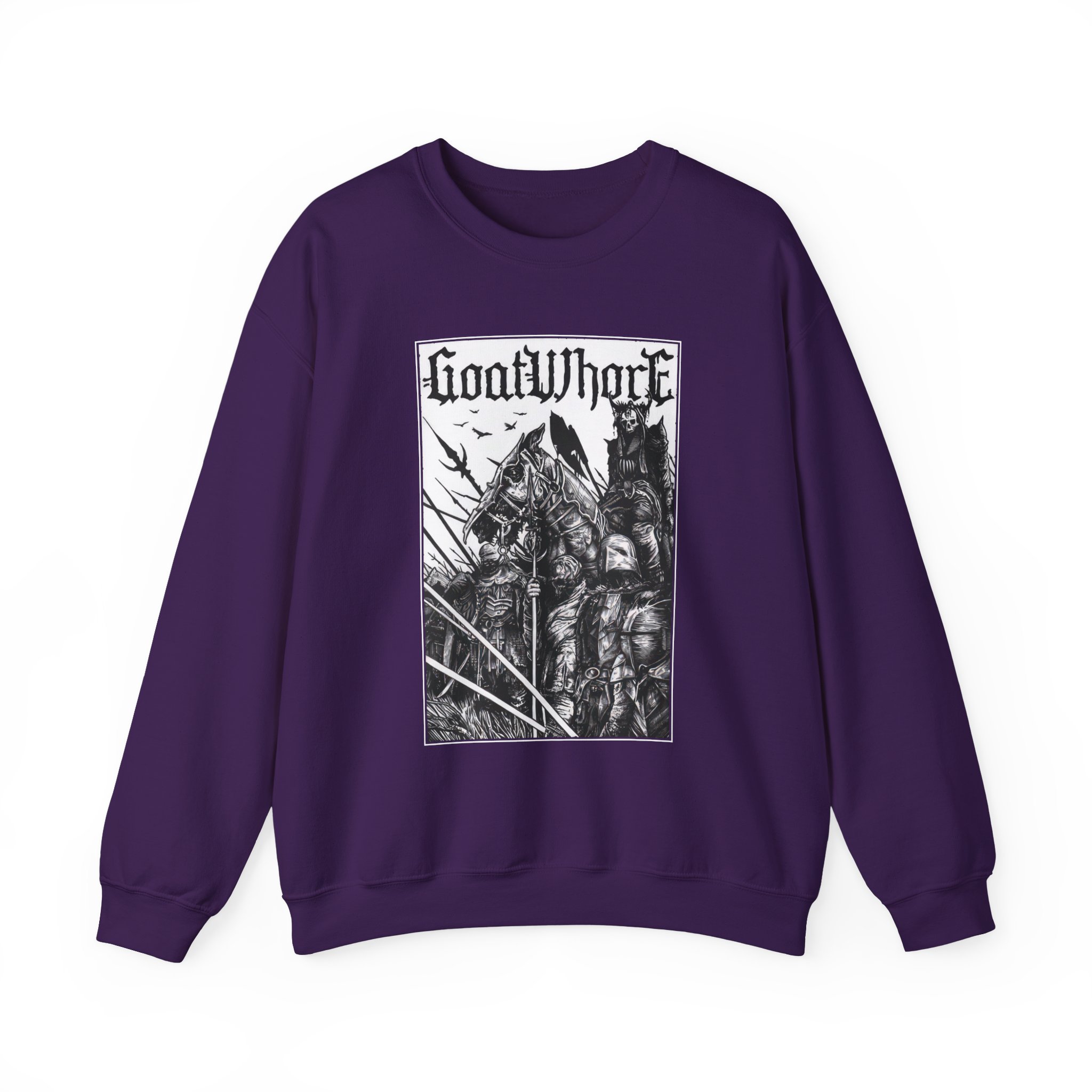 Goatwhore no Mercy Unisex Heavy Blend™ Crewneck Sweatshirt - Image 11
