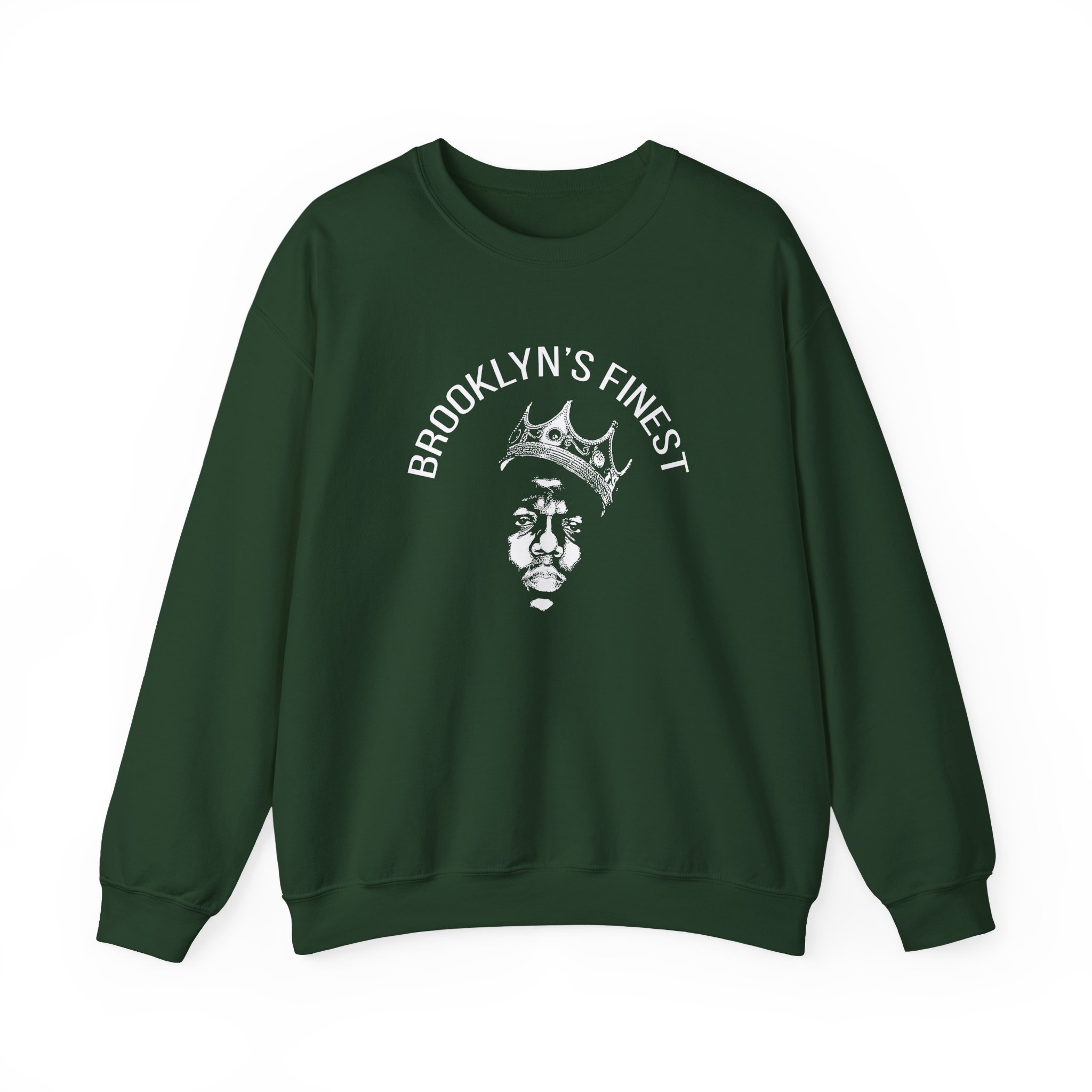 Biggie Smalls Brooklyn's Finest Unisex Heavy Blend™ Crewneck Sweatshirt - Image 5