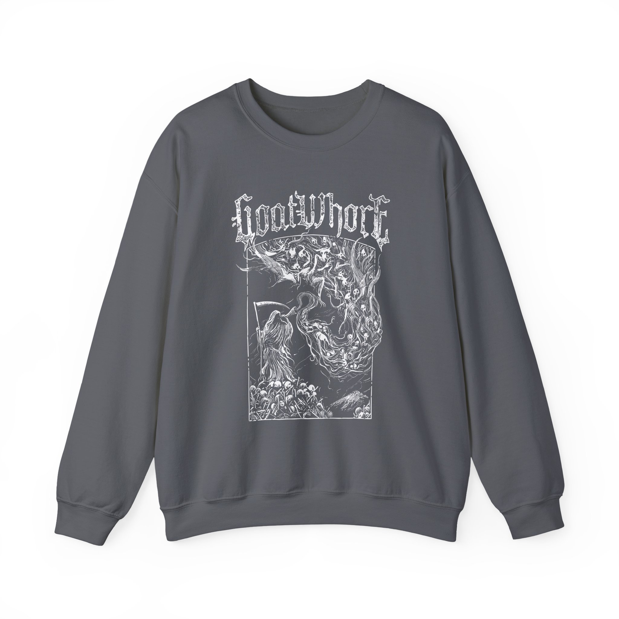Goatwhore Unisex Heavy Blend™ Crewneck Sweatshirt - Image 7