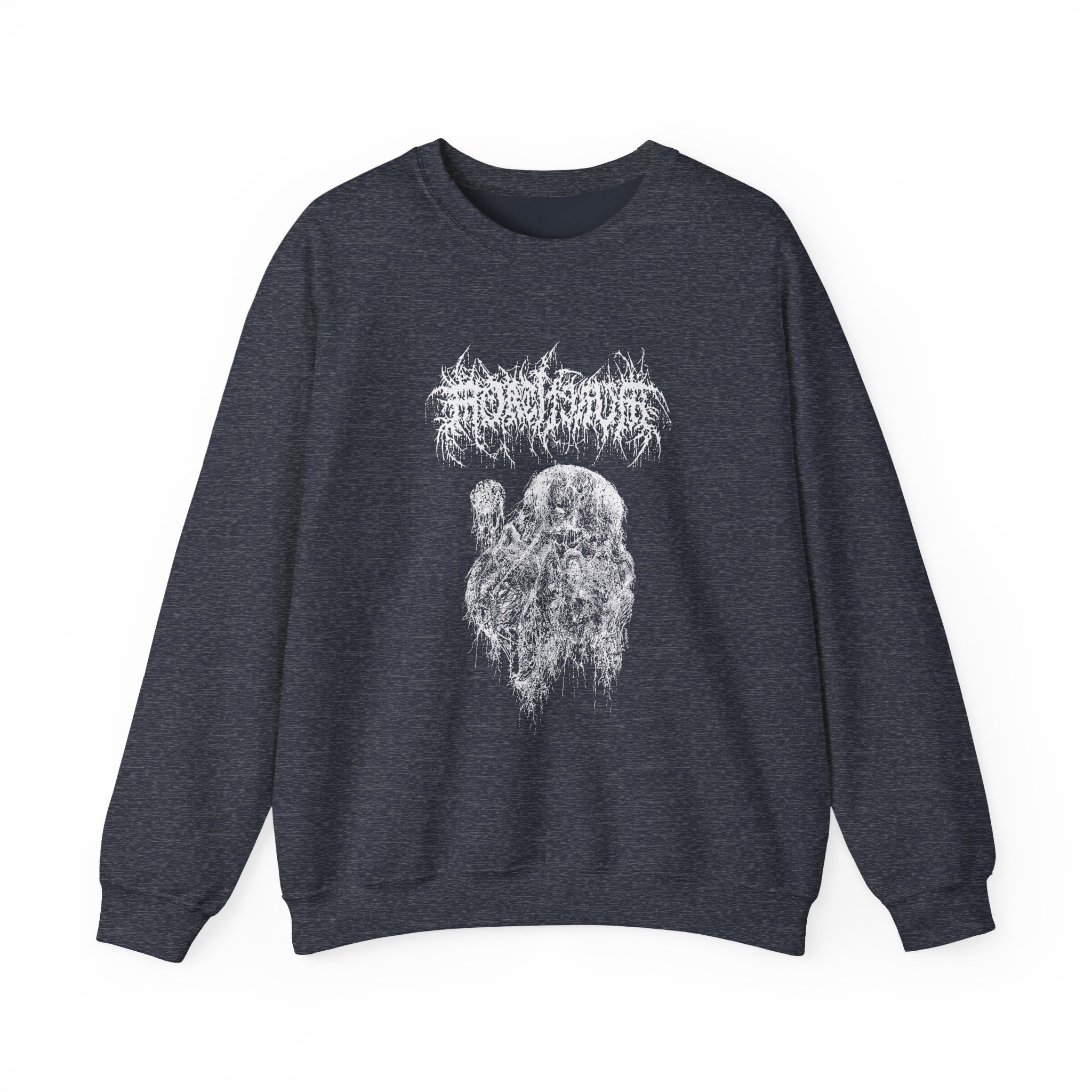Goatwhore Mortiferum - 'dripping' Unisex Heavy Blend™ Crewneck Sweatshirt - Image 7