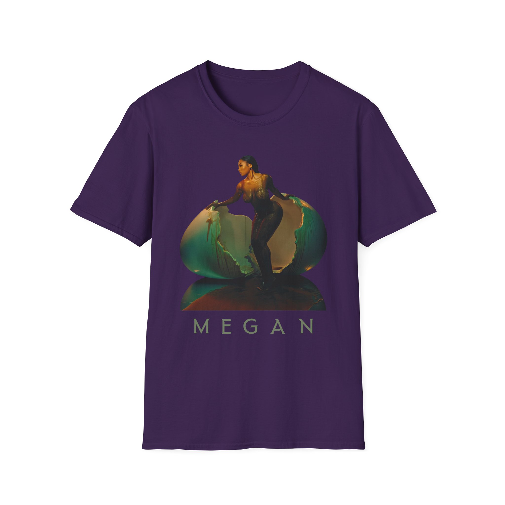 Megan Thee Stallion Egg Unisex Softstyle T-Shirt - Image 13