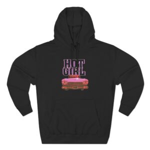 Megan Hot Girl Three-Panel Fleece Hoodie