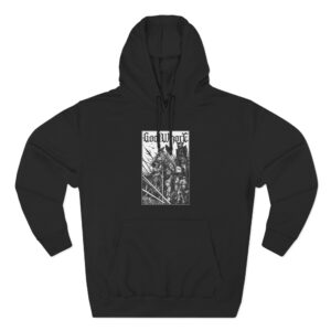 Goatwhore no Mercy Three-Panel Fleece Hoodie