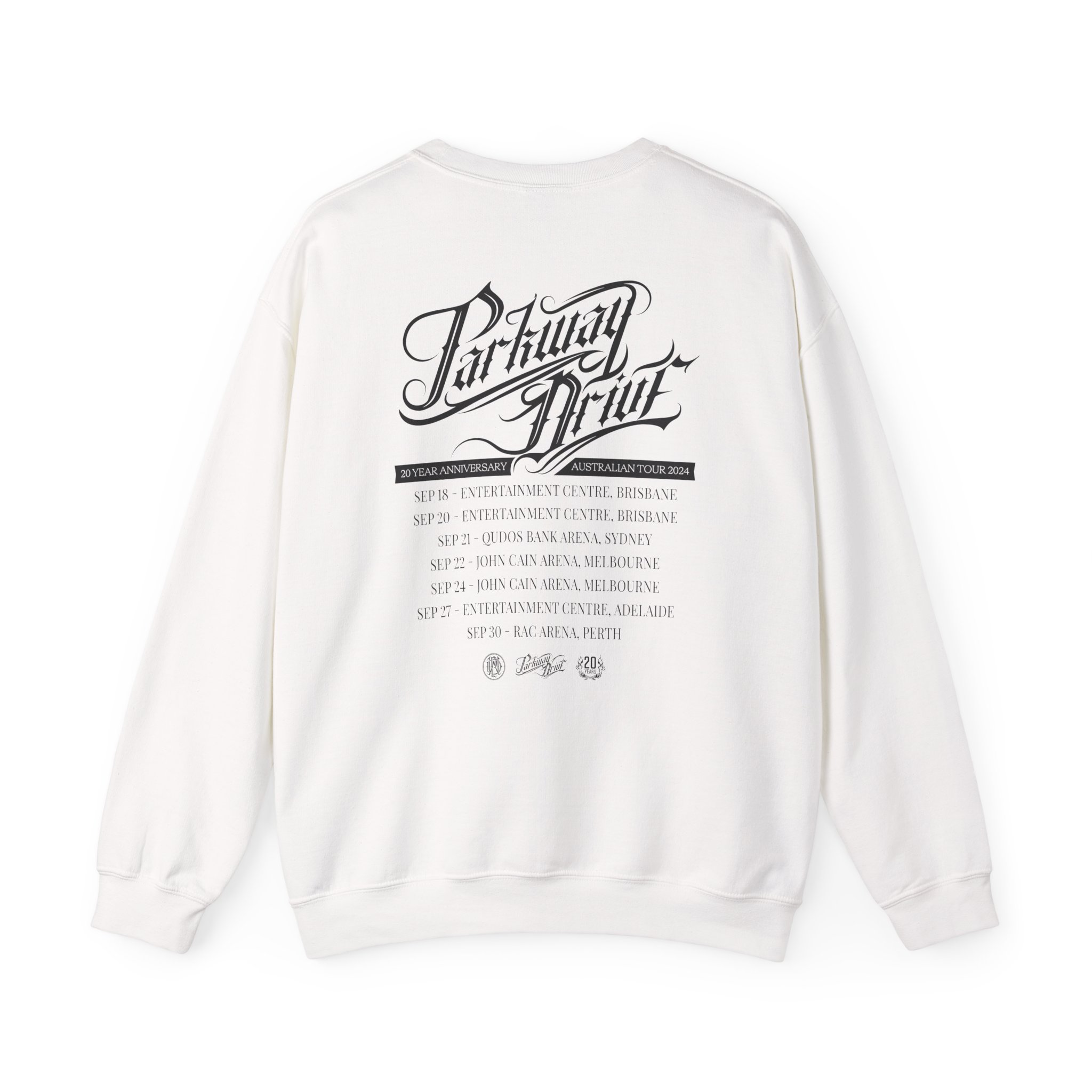 Parkway Drive Australian Tour Unisex Heavy Blend™ Crewneck Sweatshirt - Image 2