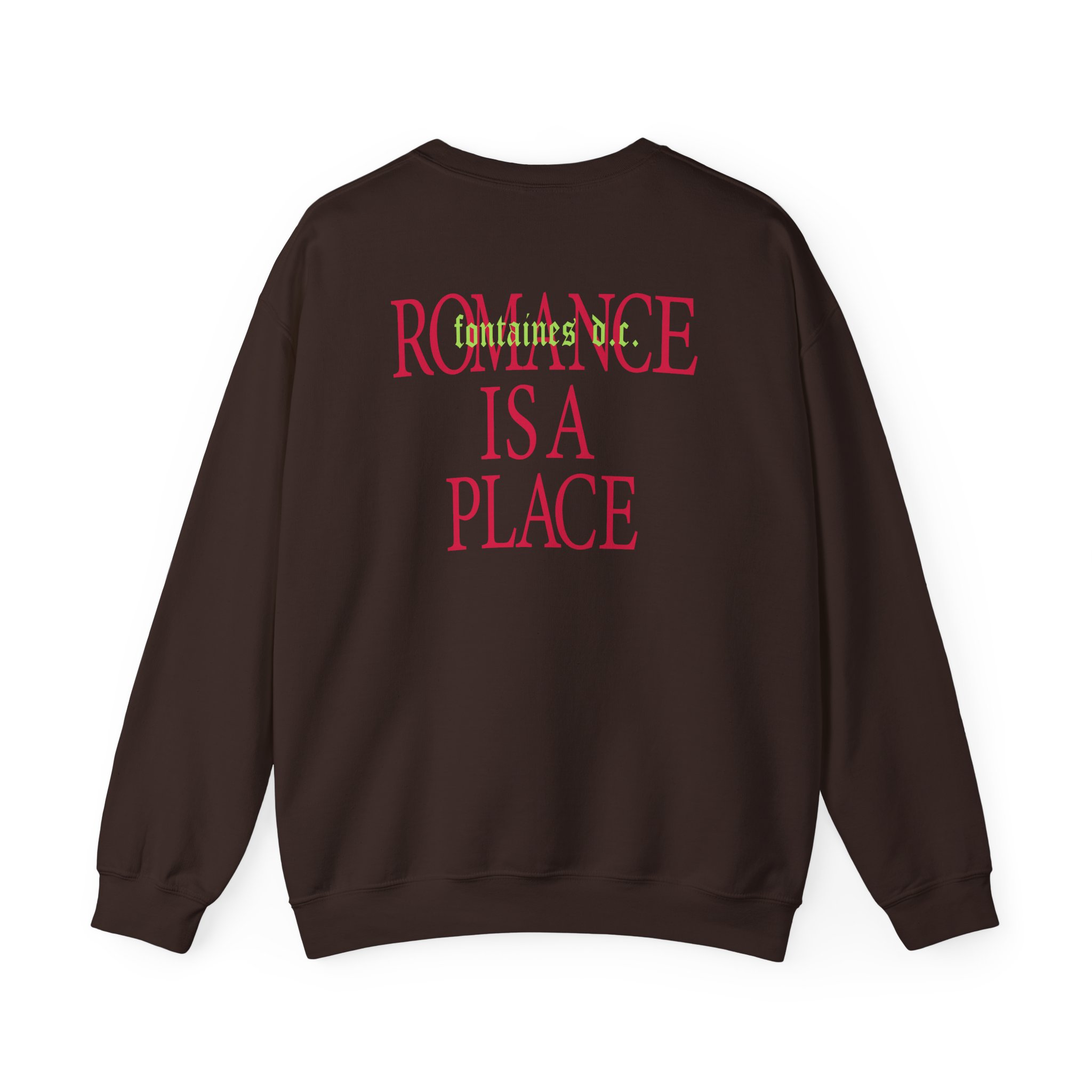 Fontaines Romance Is A Place Unisex Heavy Blend™ Crewneck Sweatshirt - Image 6