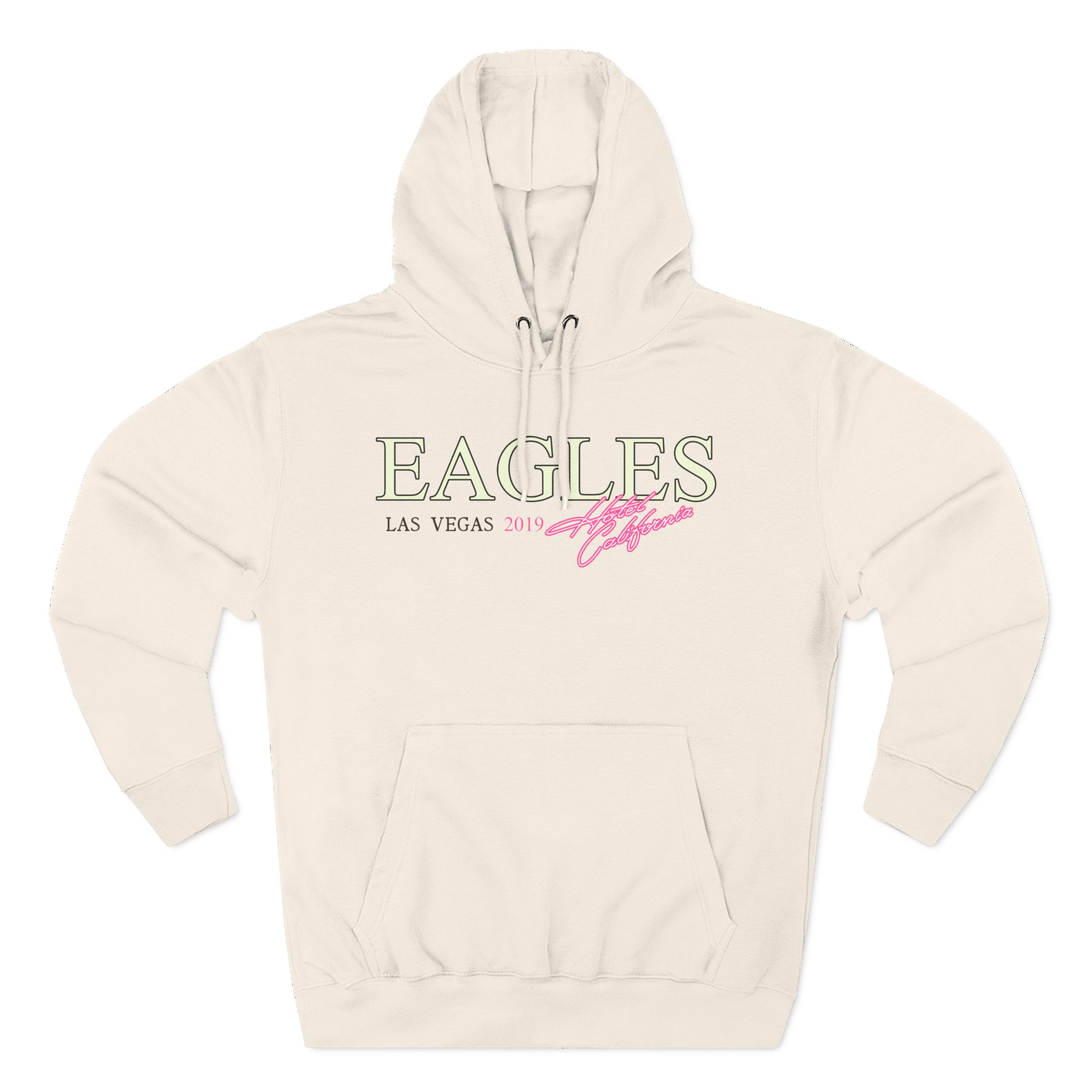 The Eagles Hotel California Las Vegas 2019 Three-Panel Fleece Hoodie