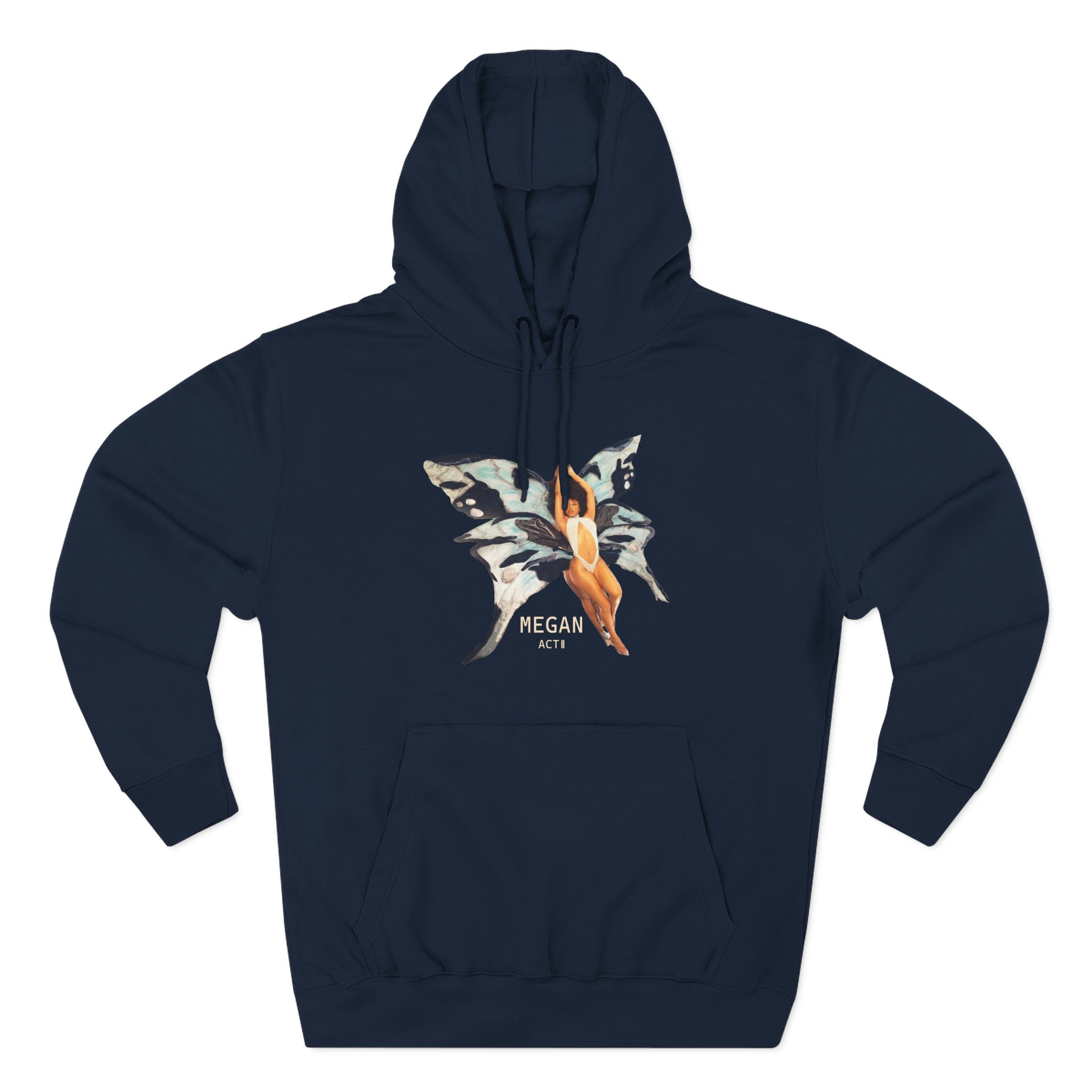 Megan Thee Stallion Butterfly Three-Panel Fleece Hoodie - Image 11