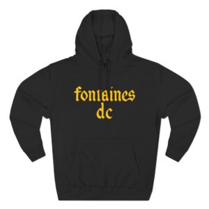 Fontaines D.C. Three-Panel Fleece Hoodie