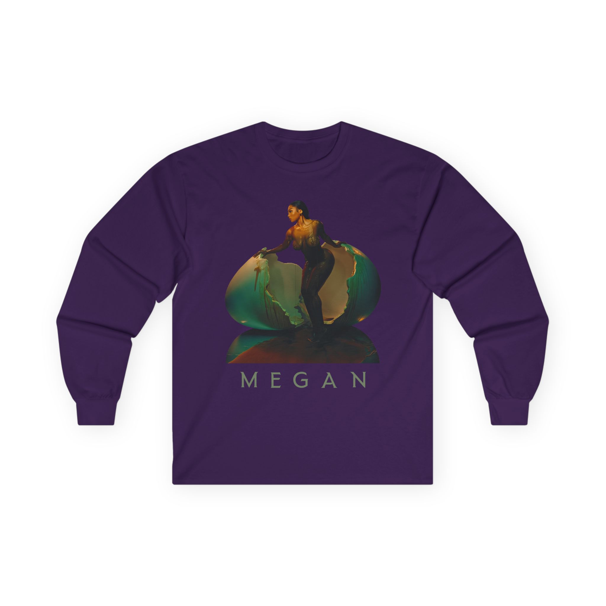 Megan Thee Stallion Egg Unisex Ultra Cotton Long Sleeve Tee - Image 17