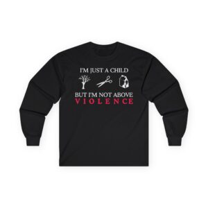 Ethel Cain Not Above Violence Unisex Ultra Cotton Long Sleeve Tee