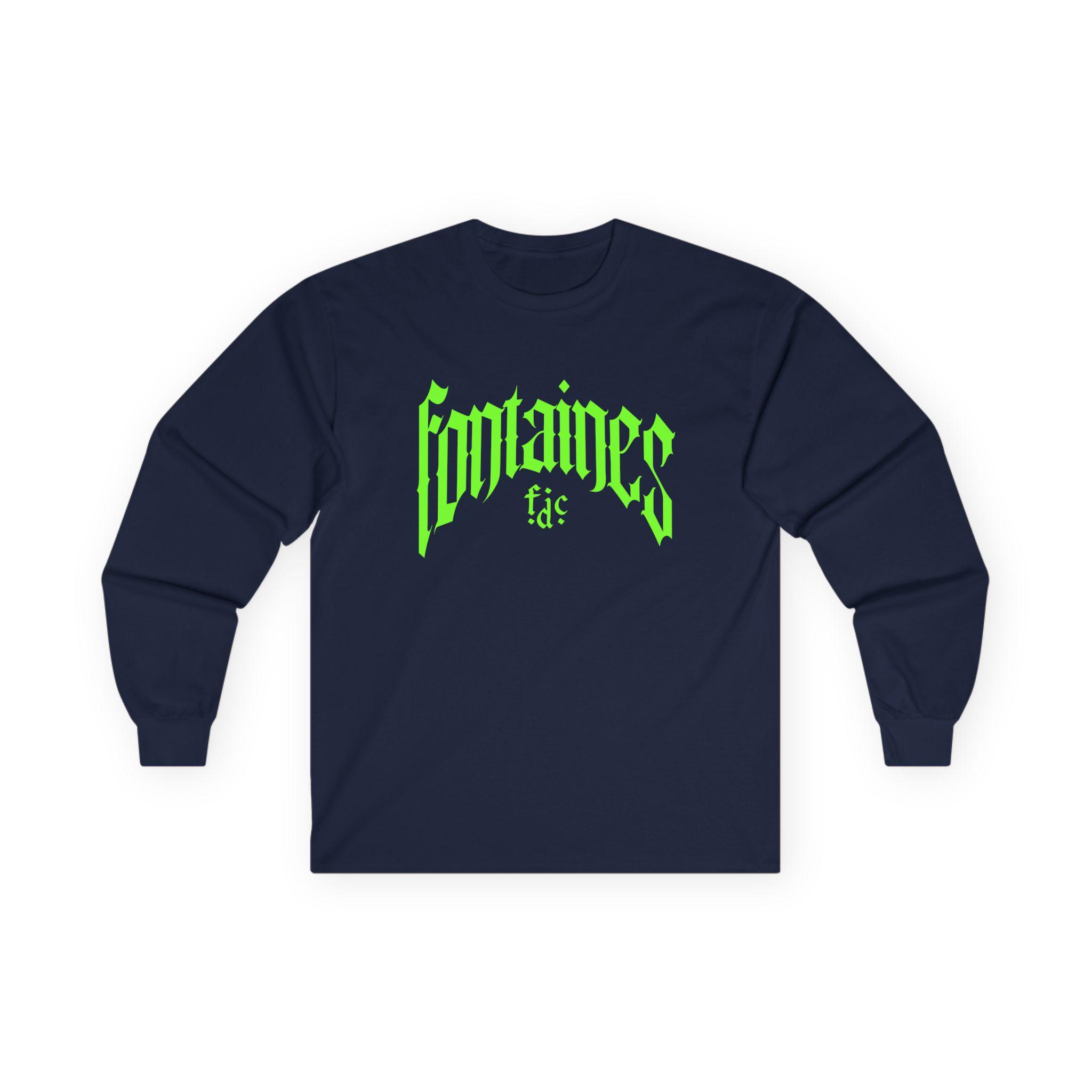 Fontaines D.C. Tour Unisex Ultra Cotton Long Sleeve Tee - Image 11