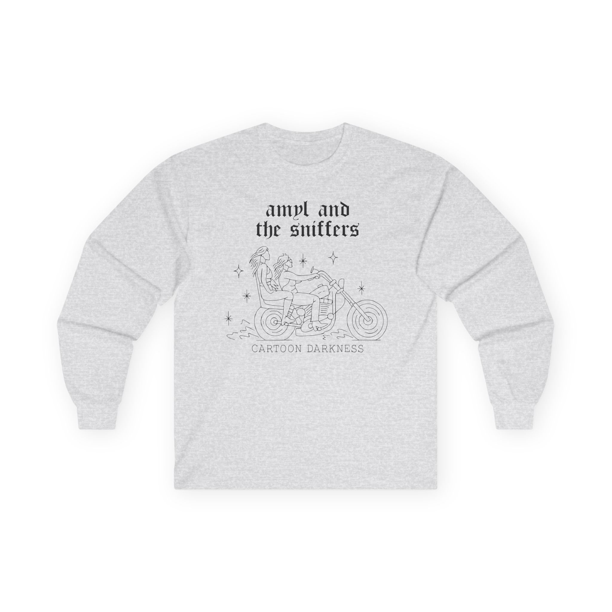 Amyl and the Sniffers Motorbike Unisex Ultra Cotton Long Sleeve Tee - Image 3