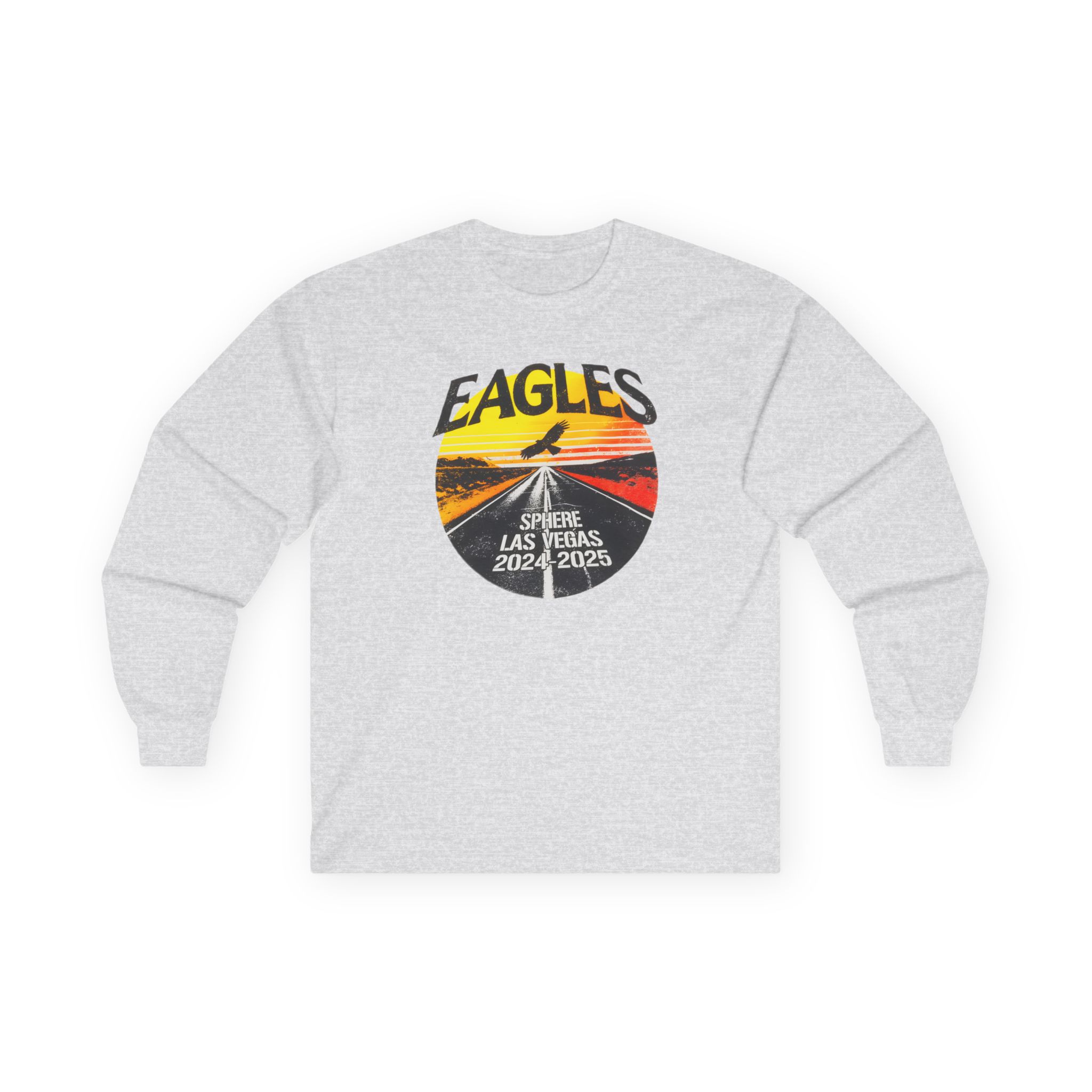 The Eagles Sphere 2024 / 2025 Sunset Unisex Ultra Cotton Long Sleeve Tee - Image 3