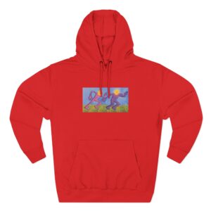 Slushy Noobz Running Three-Panel Fleece Hoodie