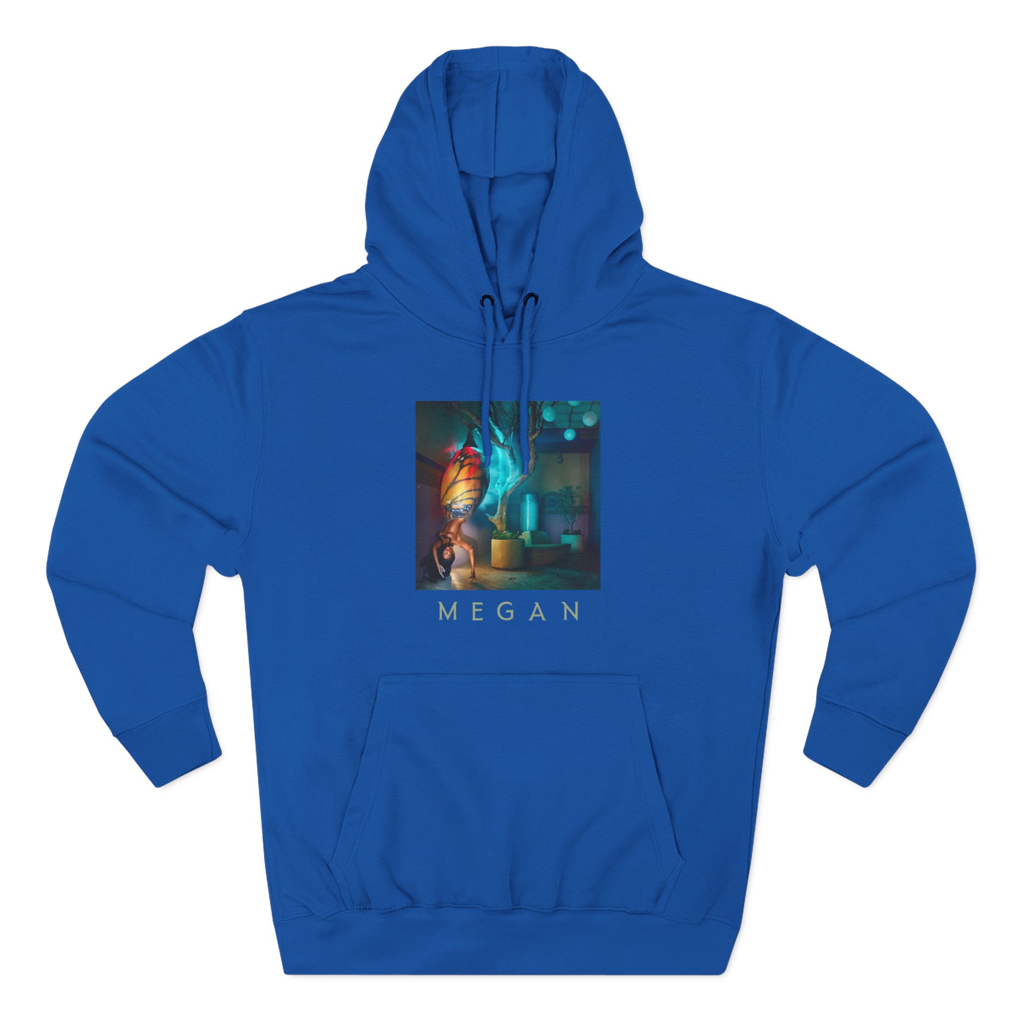 Megan Thee Stallion Butterfly Three-Panel Fleece Hoodie - Image 7