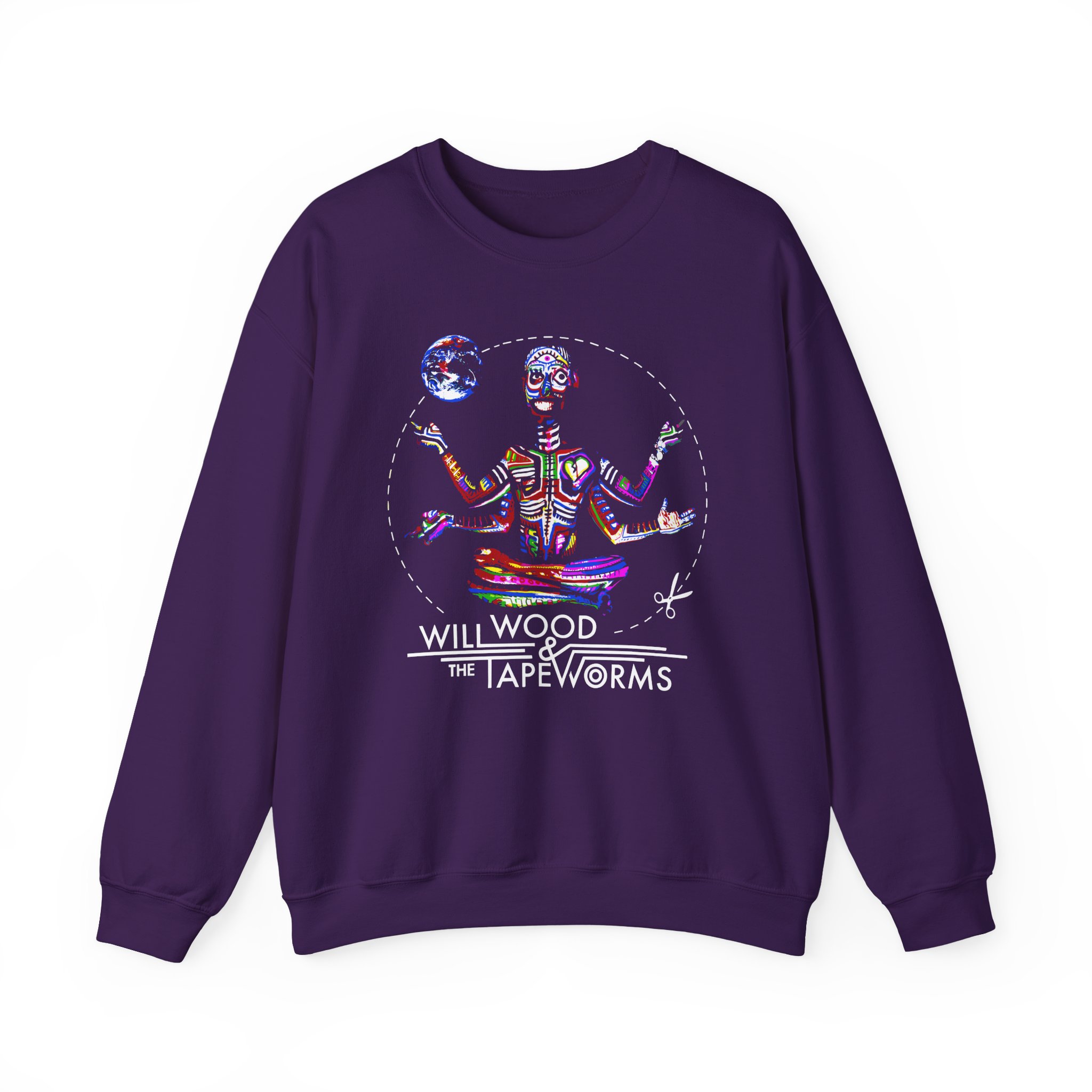 Will Wood Self-ish Unisex Heavy Blend™ Crewneck Sweatshirt - Image 17