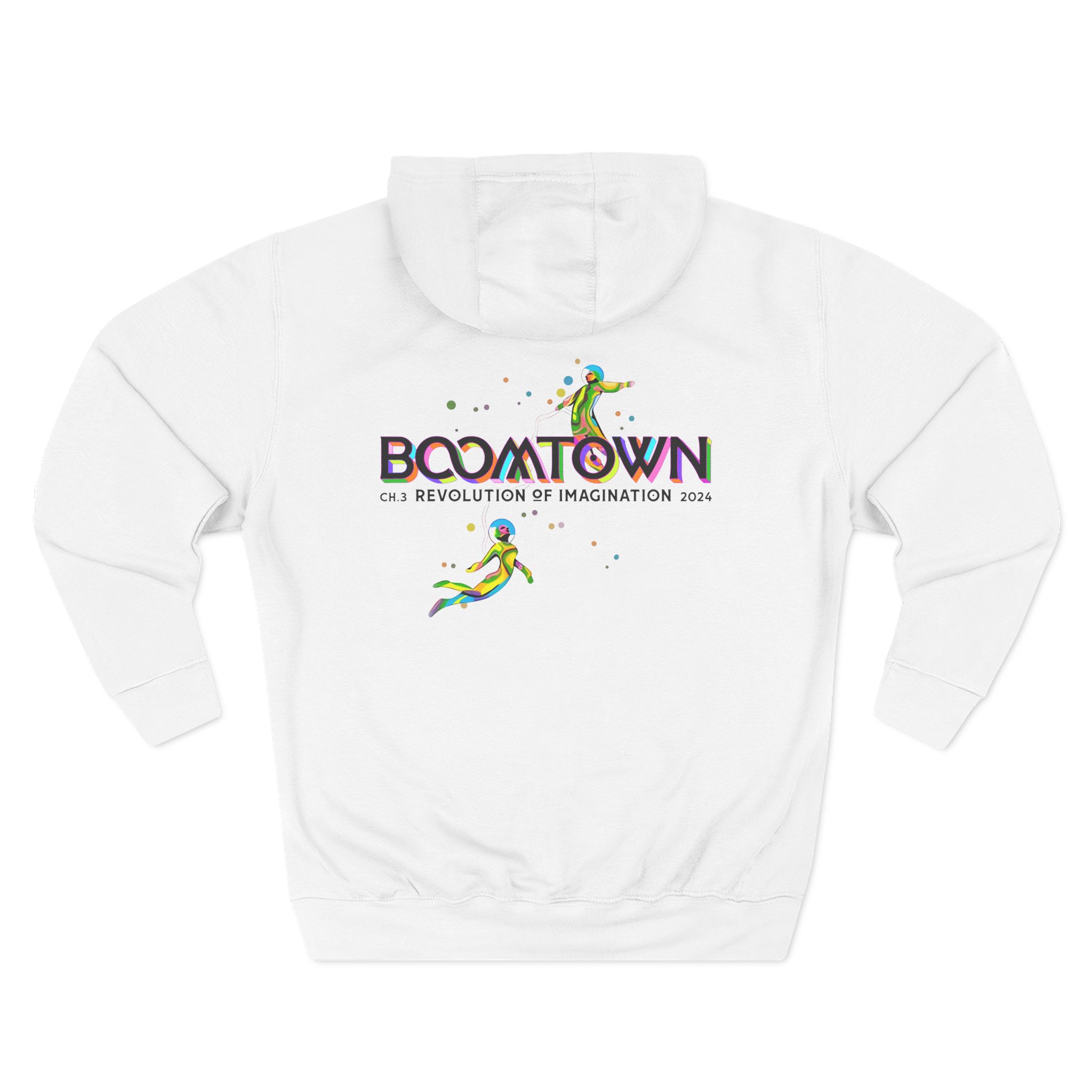 Boomtown Connected Citizen Three-Panel Fleece Hoodie - Image 2