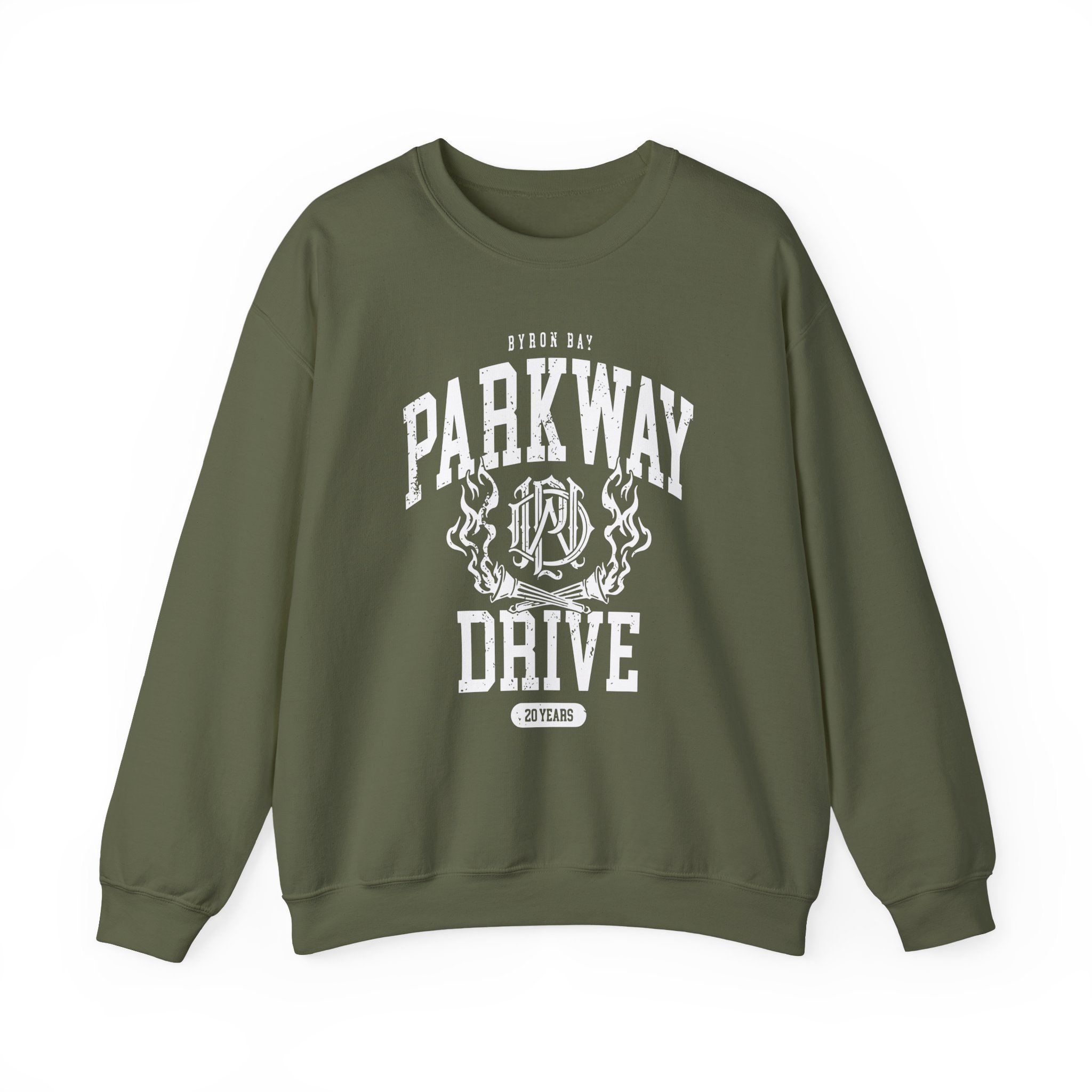 Parkway Drive 20-year-anniversary Unisex Heavy Blend™ Crewneck Sweatshirt - Image 7