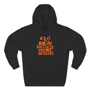 Amyl and the Sniffers Cartoon Darkness Three-Panel Fleece Hoodie