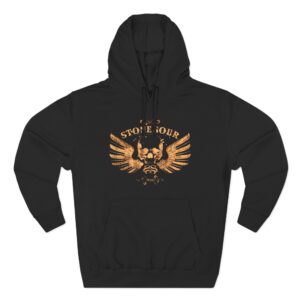Stone Sour Skull Wings Three-Panel Fleece Hoodie